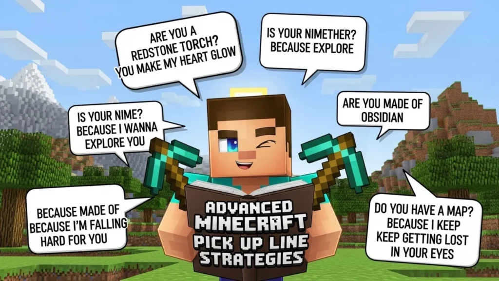 Advanced Minecraft Pick Up Line Strategies