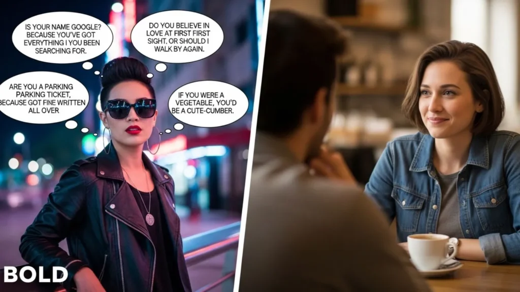 Bold / Confident Pick Up Line Ideas