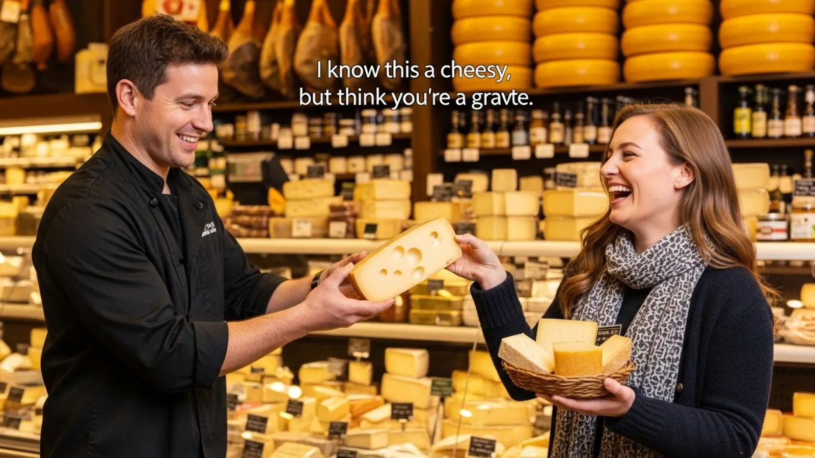 Cheese Pick Up Line