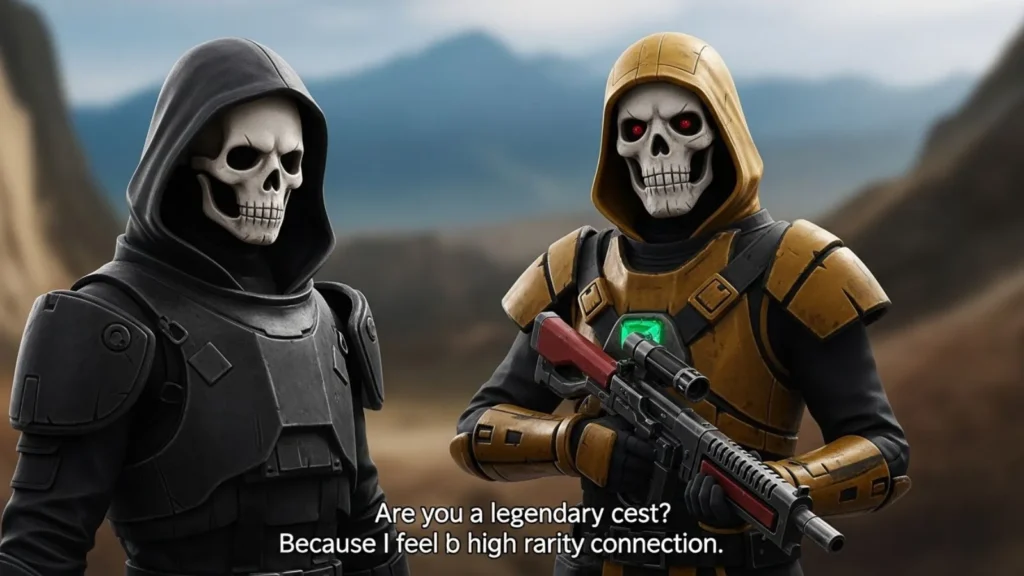 Cheesy Fortnite Pick Up Line Suggestions