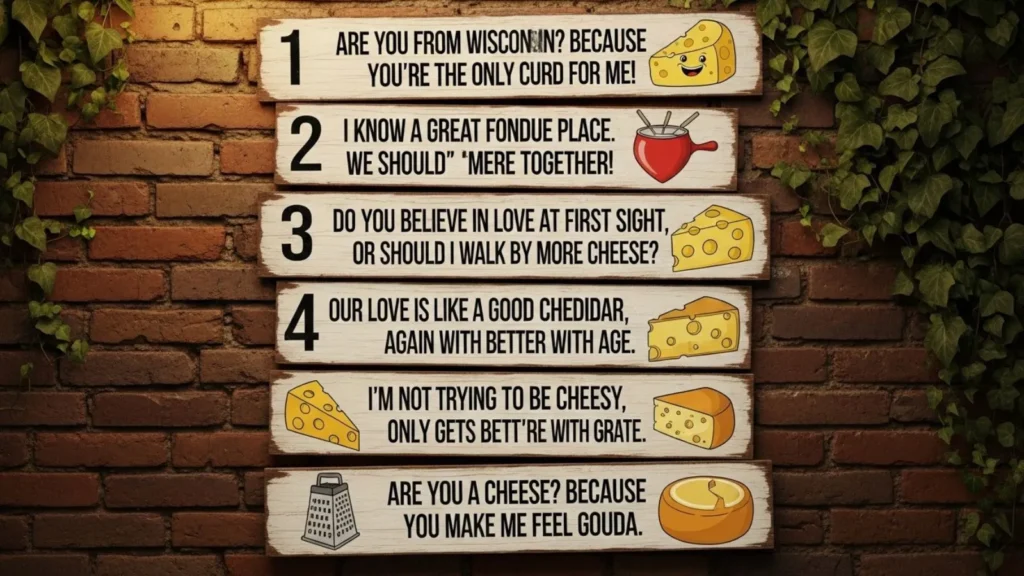 Classic Cheese Pick Up Lines