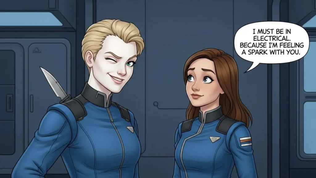 Clever Among Us Pick Up Line Ideas