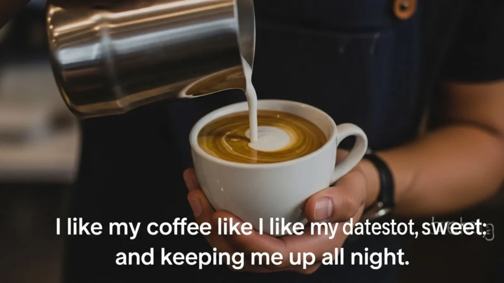 Coffee Pick Up Lines for Texting