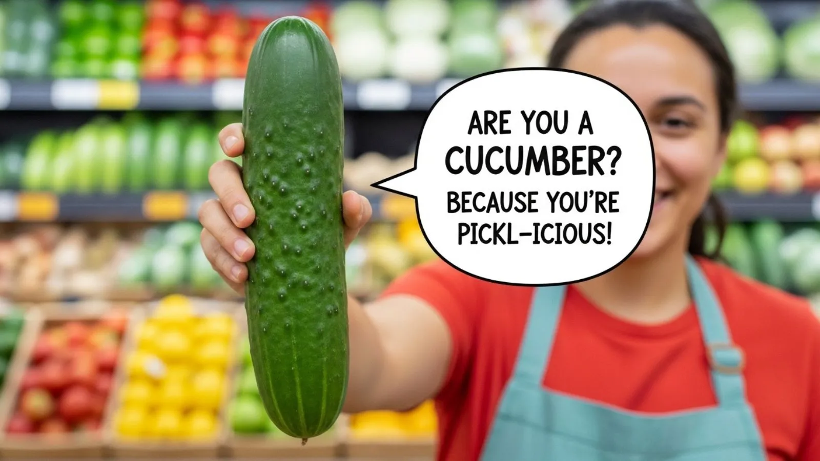 Cucumber Pick Up Line