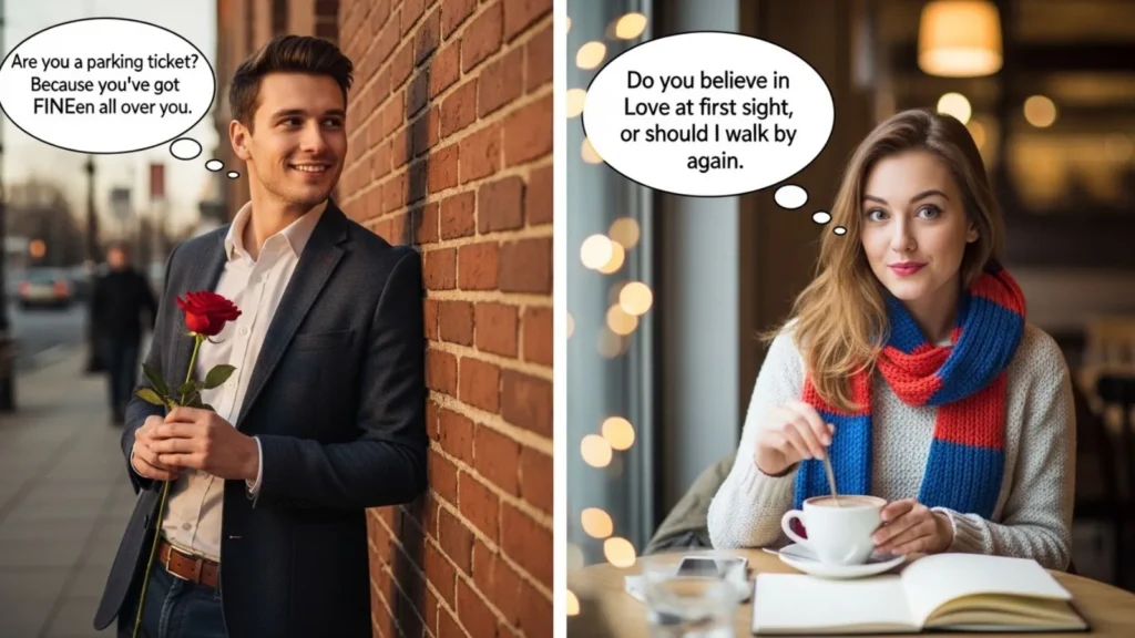 Cute / Charming Pick Up Line Options