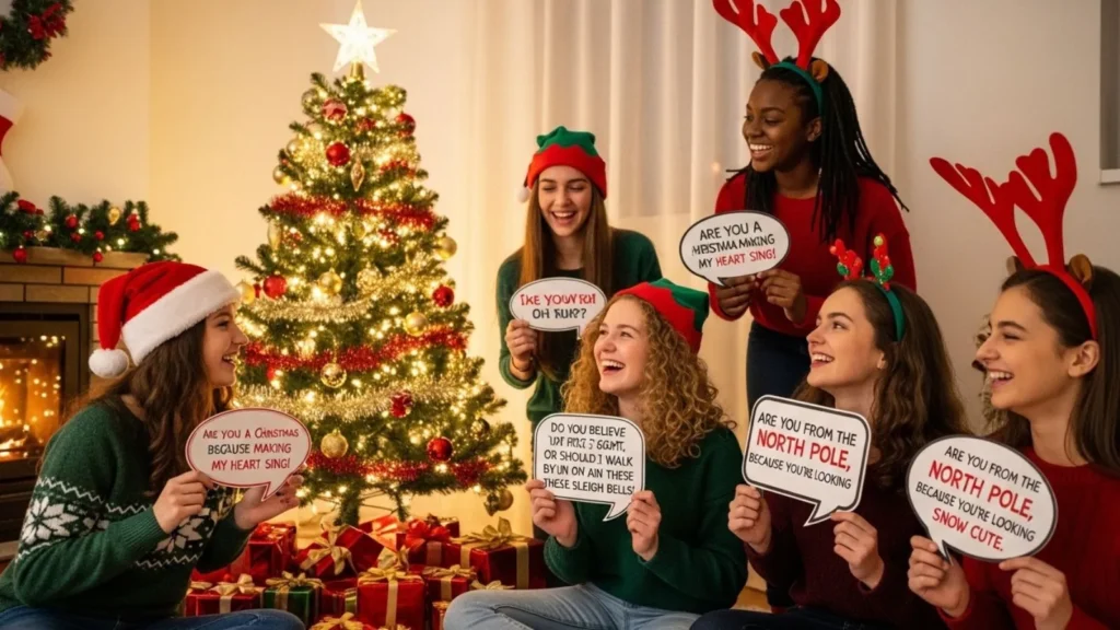 Cute Christmas Pick Up Lines