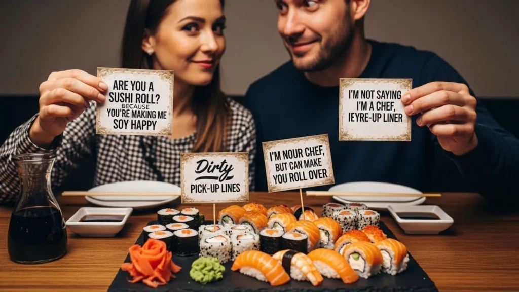 Dirty Sushi Pick Up Lines