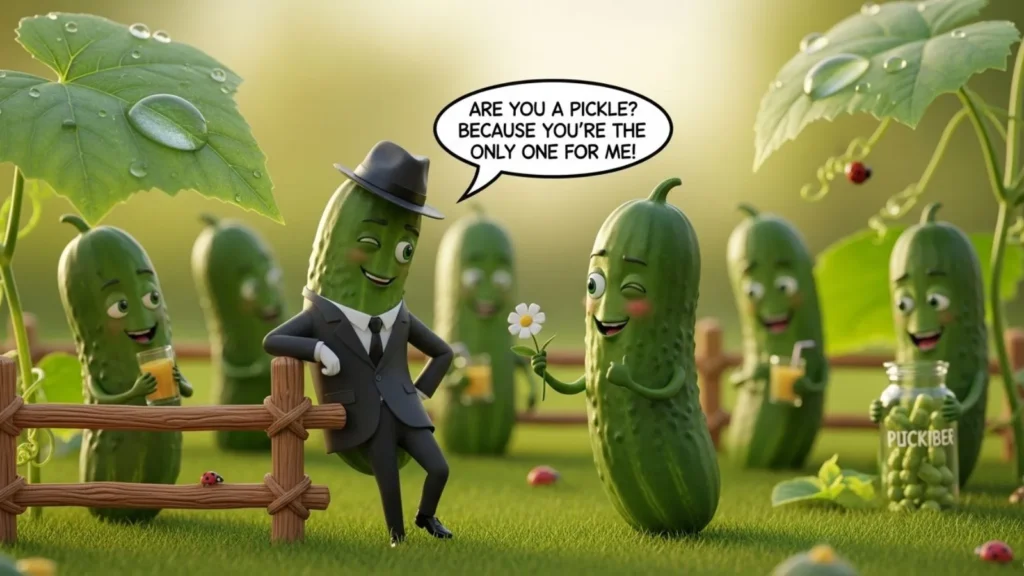 Flirty Cucumber Pick Up Lines
