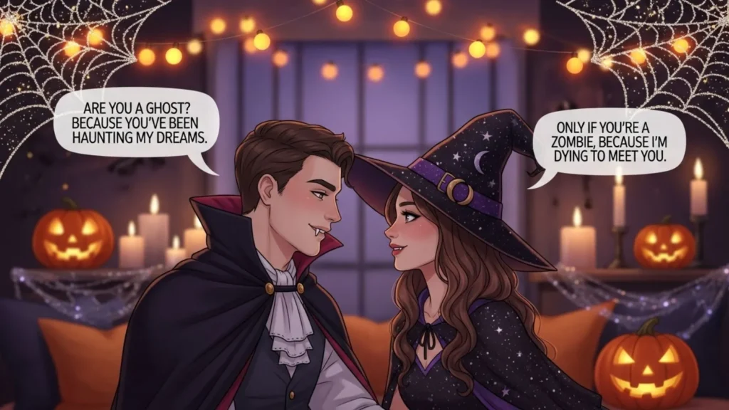 Flirty Halloween Pick Up Lines