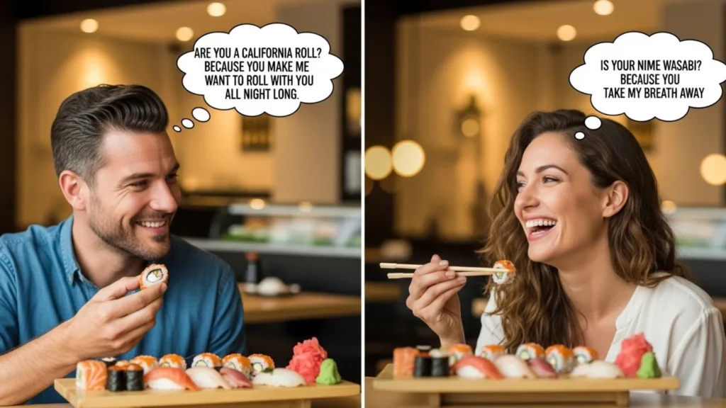Flirty Sushi Pick Up Lines