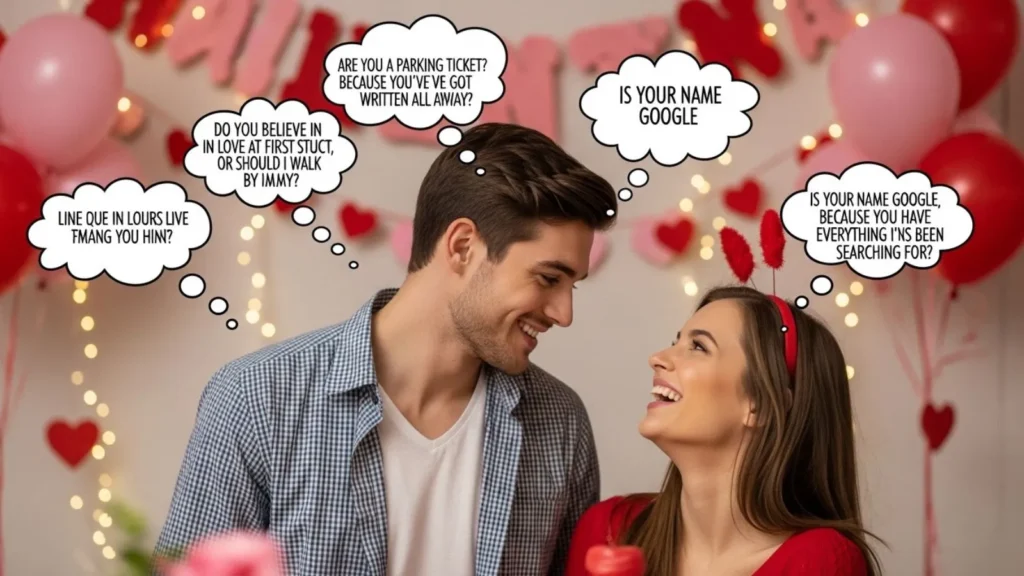 Flirty Valentine Pick Up Lines