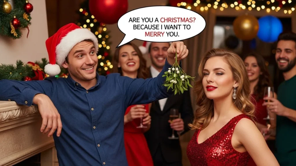 Funny Christmas Pick Up Lines