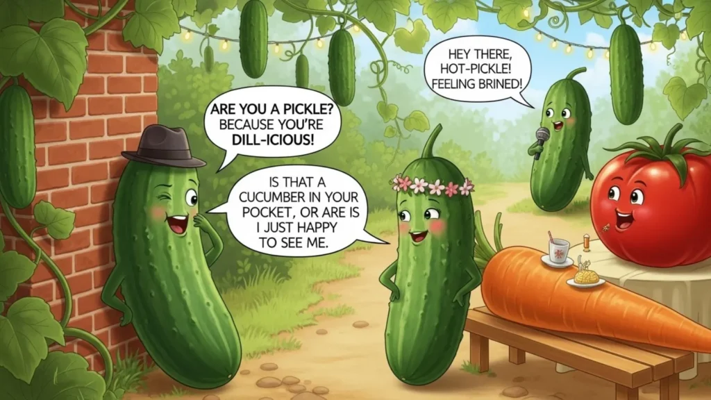 Funny Cucumber Pick Up Lines