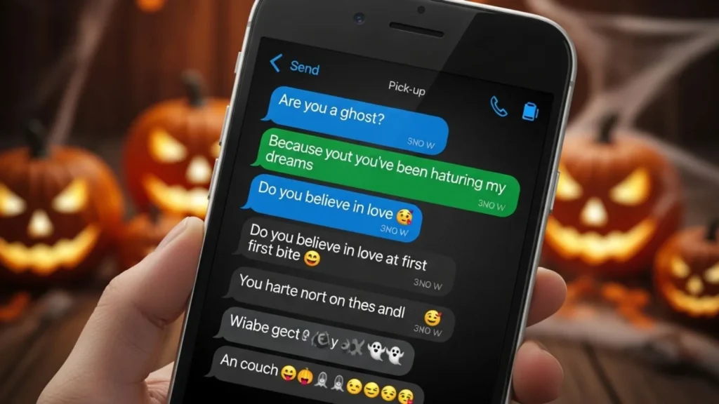 Halloween Pick Up Lines for Texting