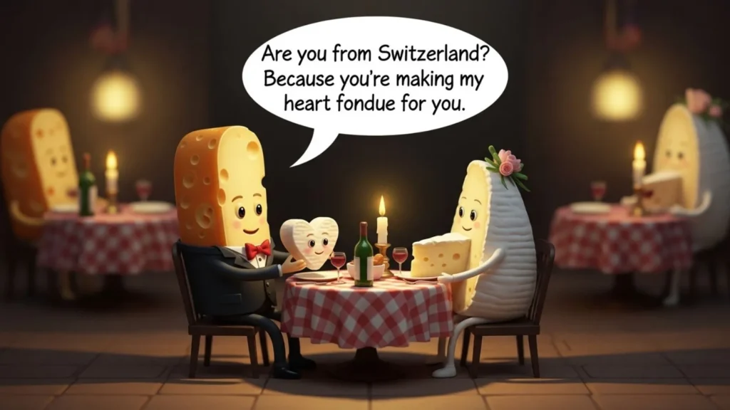 Romantic Cheese Pick Up Lines