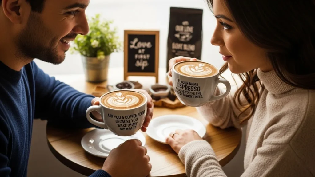 Romantic Coffee Pick Up Lines