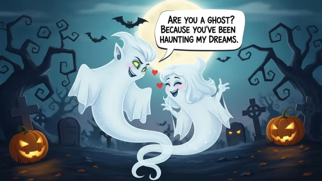 Romantic Halloween Pick Up Lines