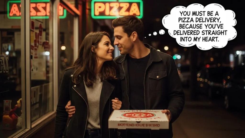 Romantic Pizza Pick Up Lines