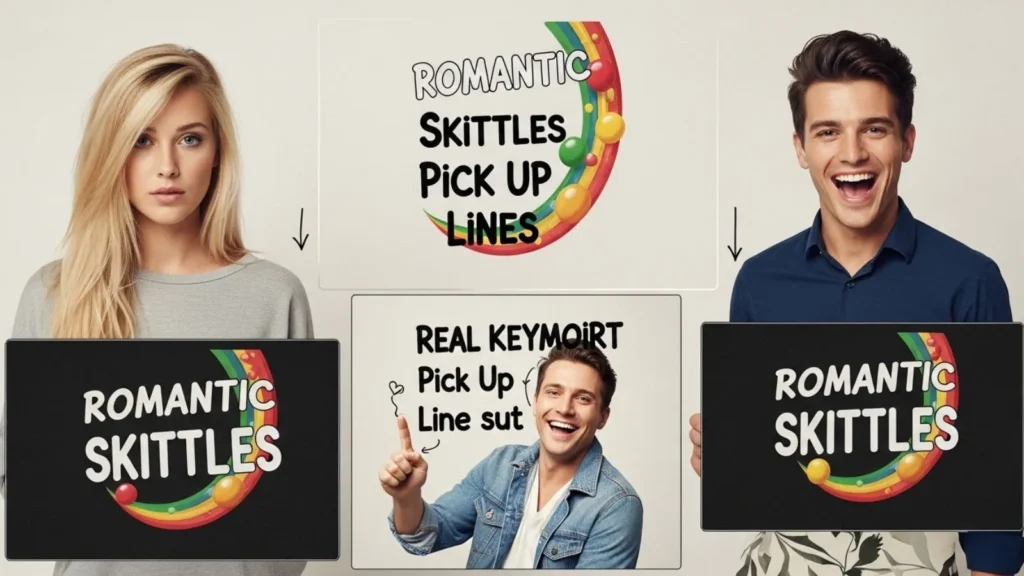 Romantic Skittles Pick Up Lines