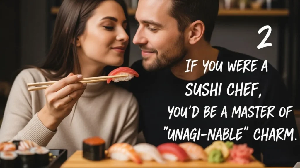 Romantic Sushi Pick Up Lines