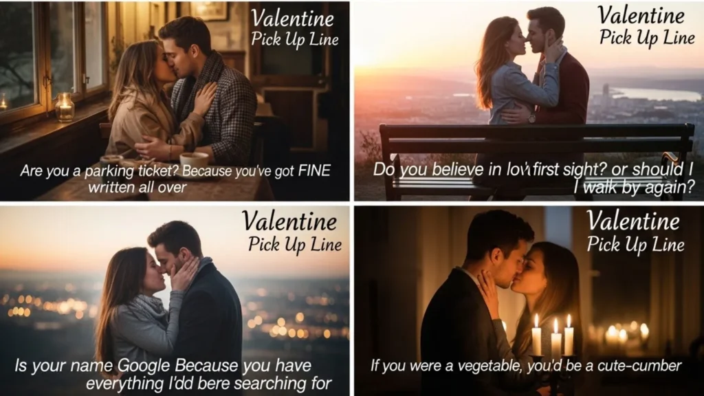 Romantic Valentine Pick Up Lines