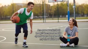 Basketball Pick Up Line