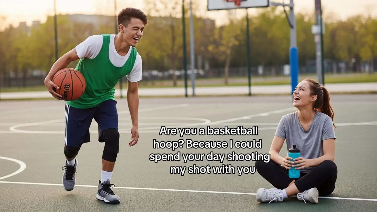 Basketball Pick Up Line