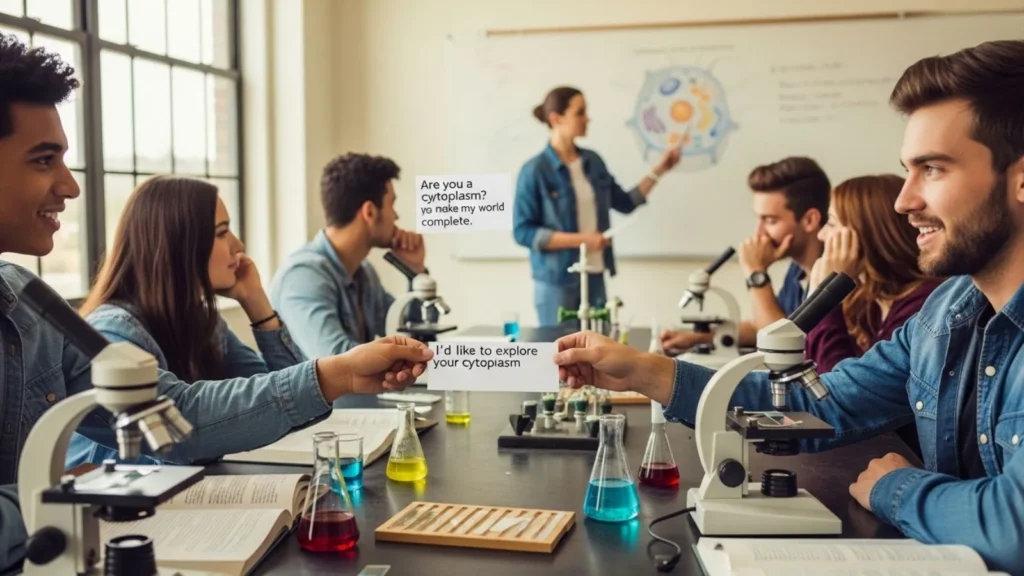 Biology Class Cytoplasm Pick Up Lines