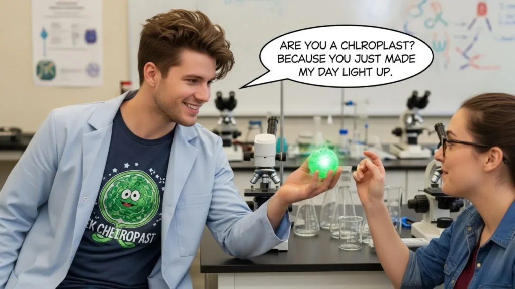 Biology Student Chloroplast Pick Up Lines