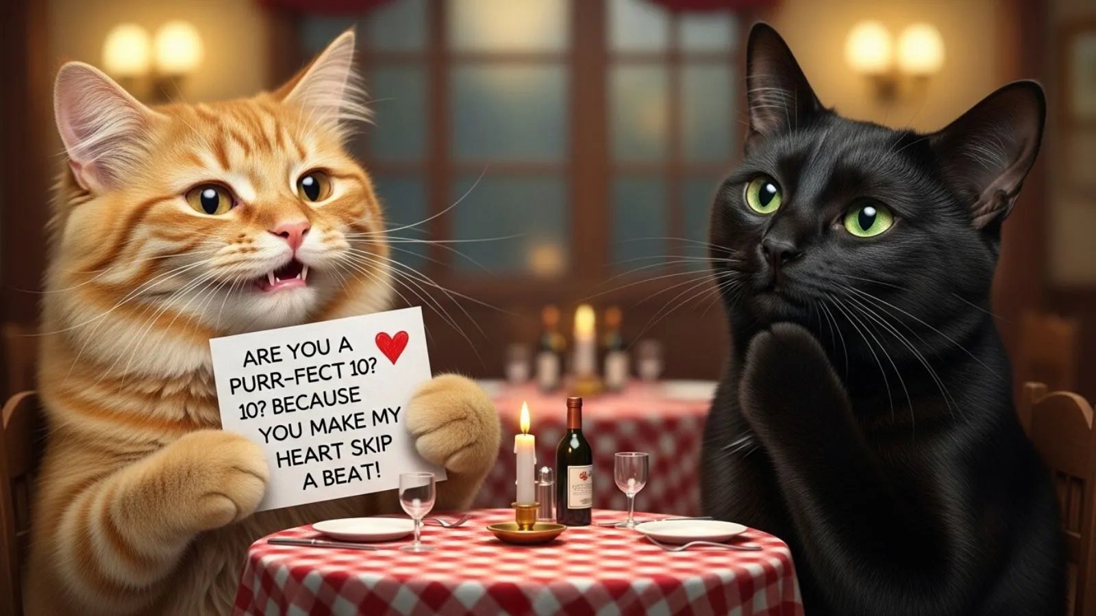 Cat Pick Up Lines