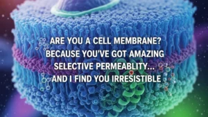 Cell Membrane Pick Up Line