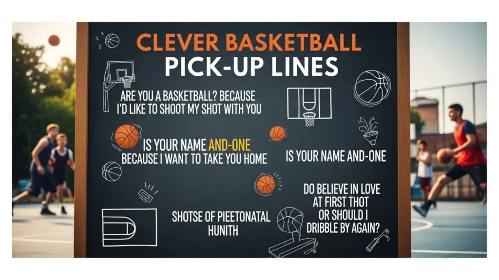 Clever Basketball Pick Up Lines