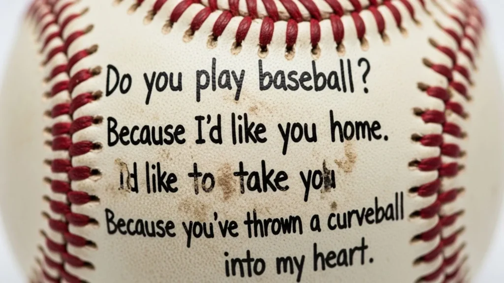 Cute Baseball Pick Up Lines