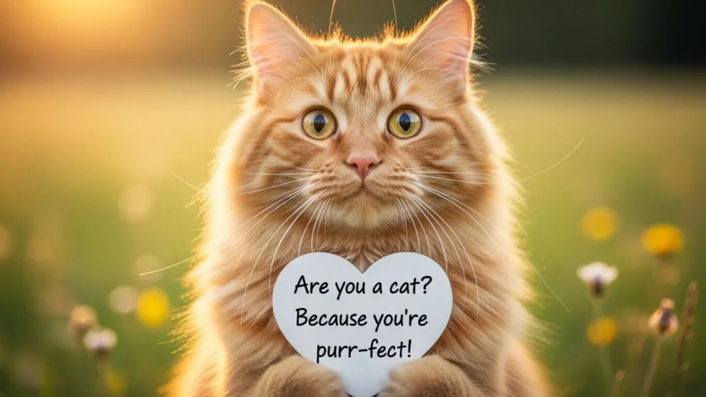 Cute Cat Pick Up Lines