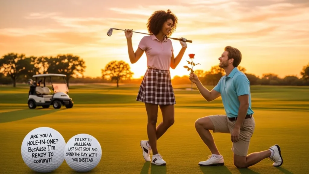 Cute Golf Pick Up Lines