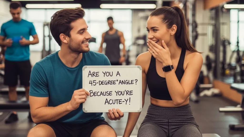 Cute Gym Pick Up Lines