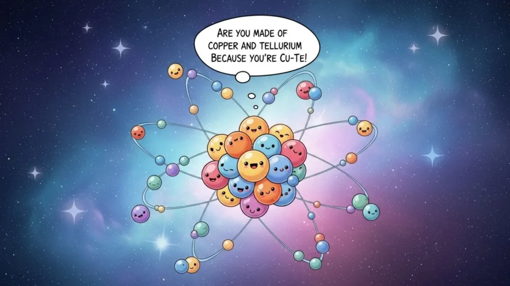 Cute Nucleus Pick Up Lines