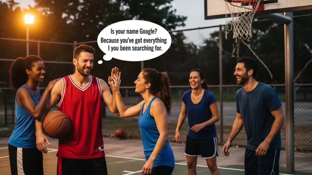 Dirty Basketball Pick Up Lines