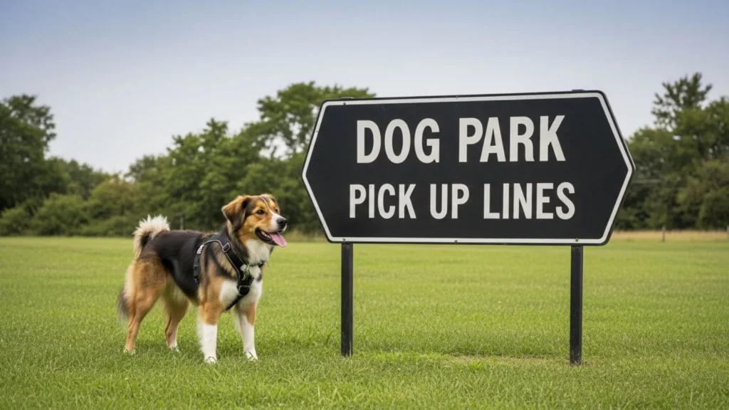 Dog Park Pick Up Lines