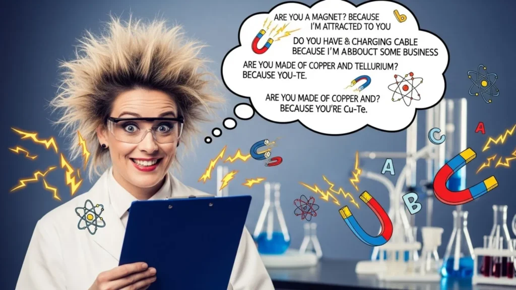 Electricity & Magnetism Pick Up Lines