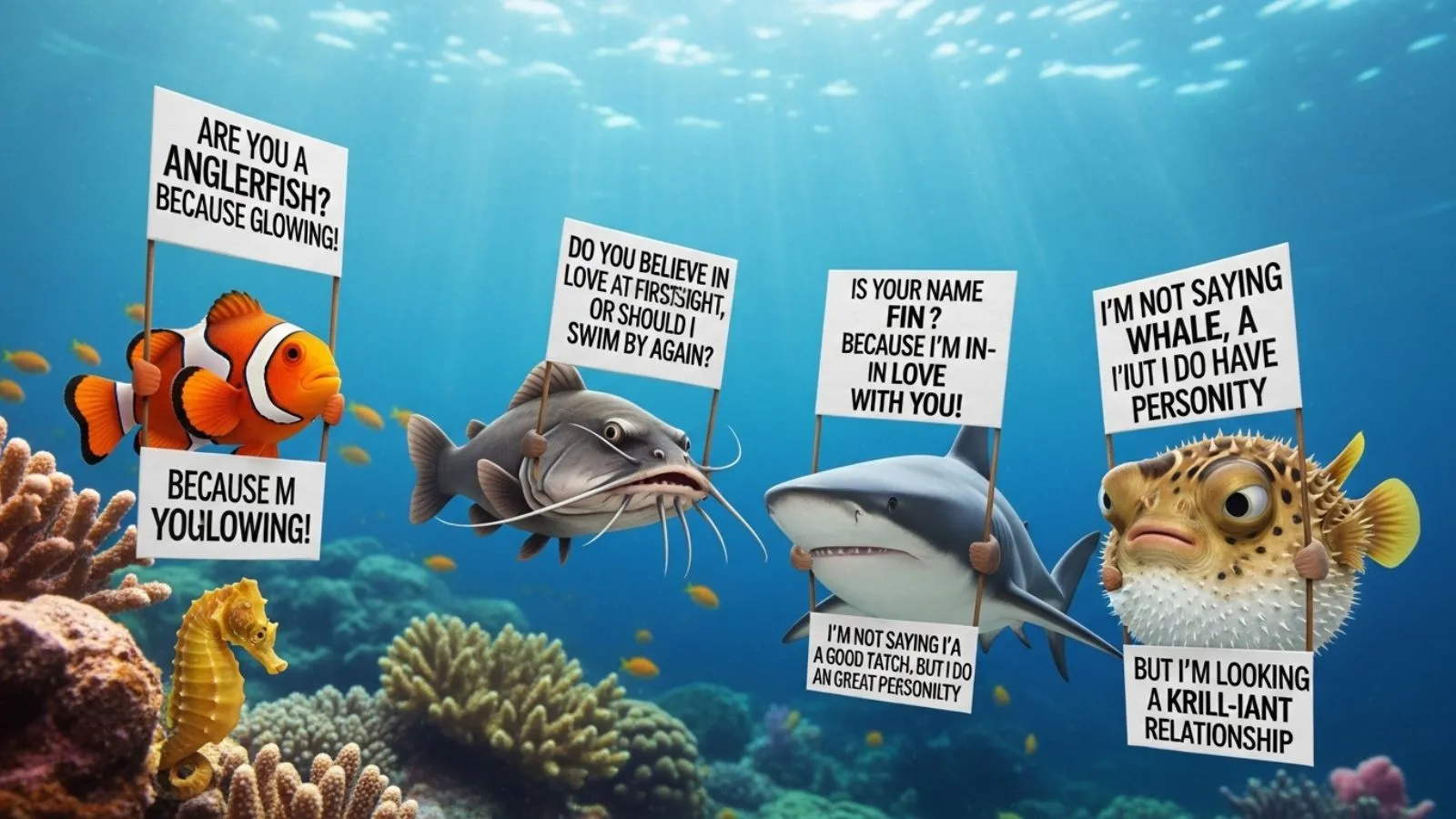 Fish Pick Up Lines
