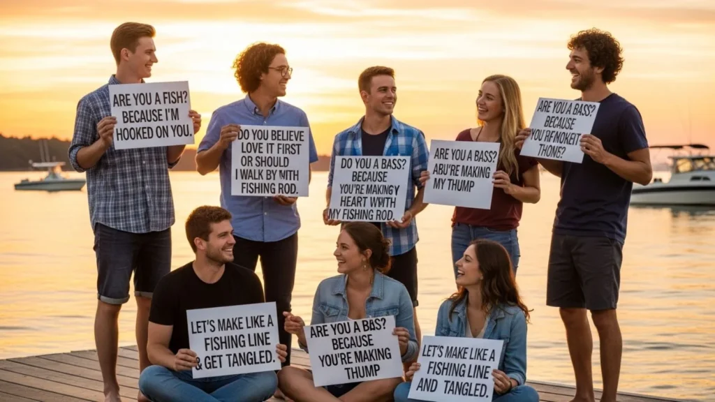 Fishing Pick Up Lines for Guys and Girls