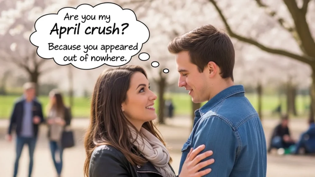 Flirty April Fools Pick Up Lines
