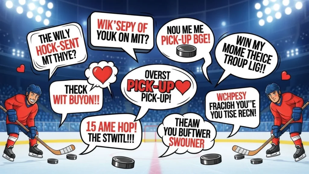 Flirty Hockey Pick Up Lines