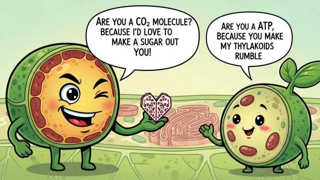 Funny Chloroplast Pick Up Lines