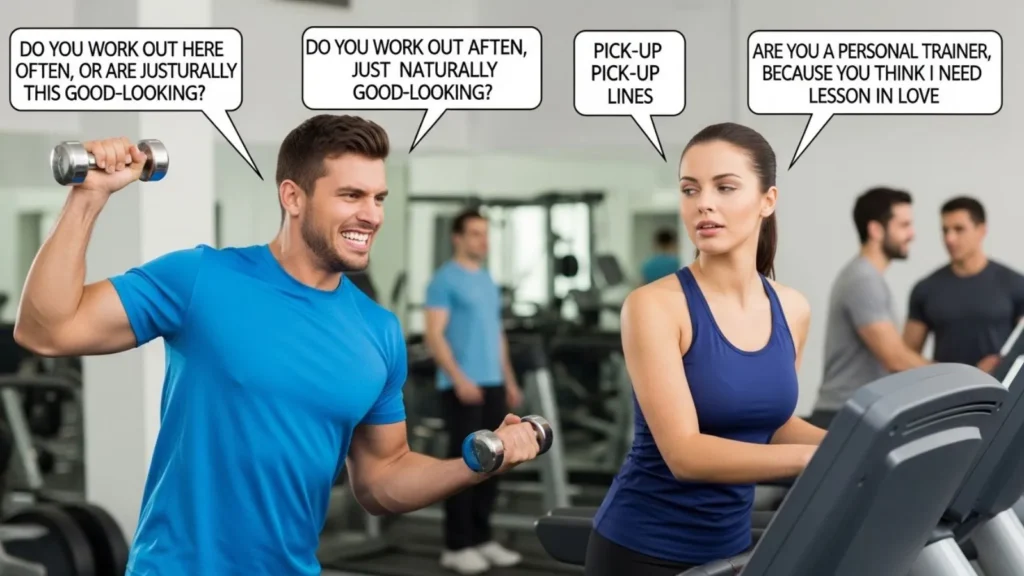 Funny Gym Pick Up Lines