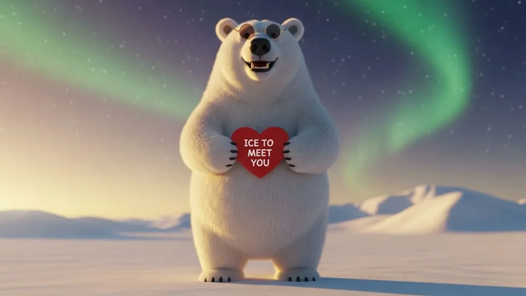 Funny Polar Bear Pick Up Lines