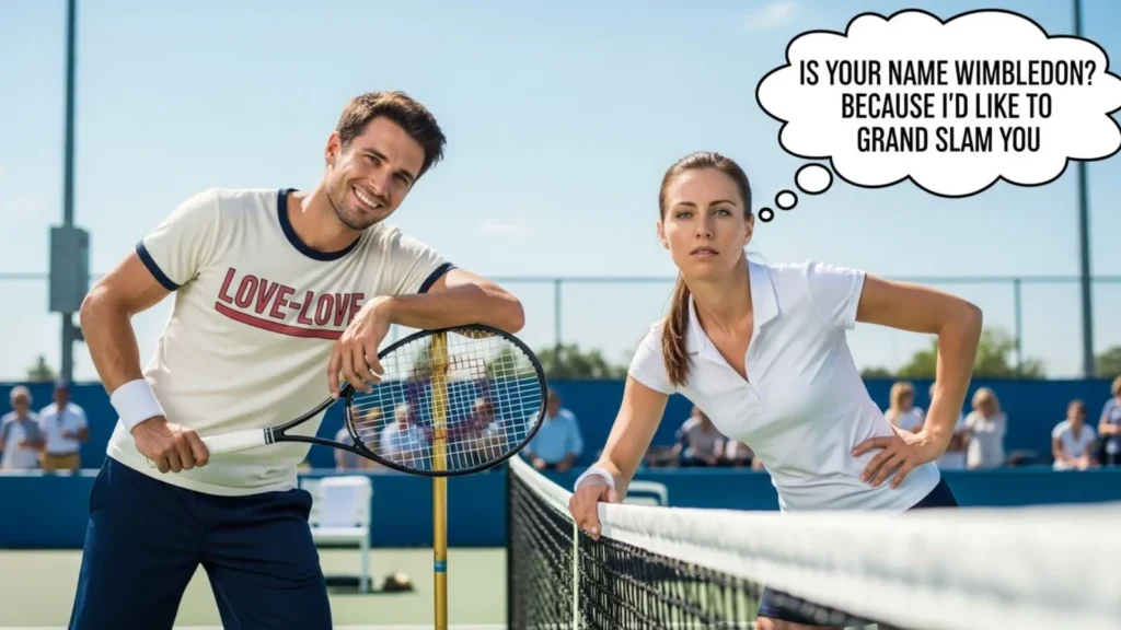 Funny Tennis Pick Up Lines