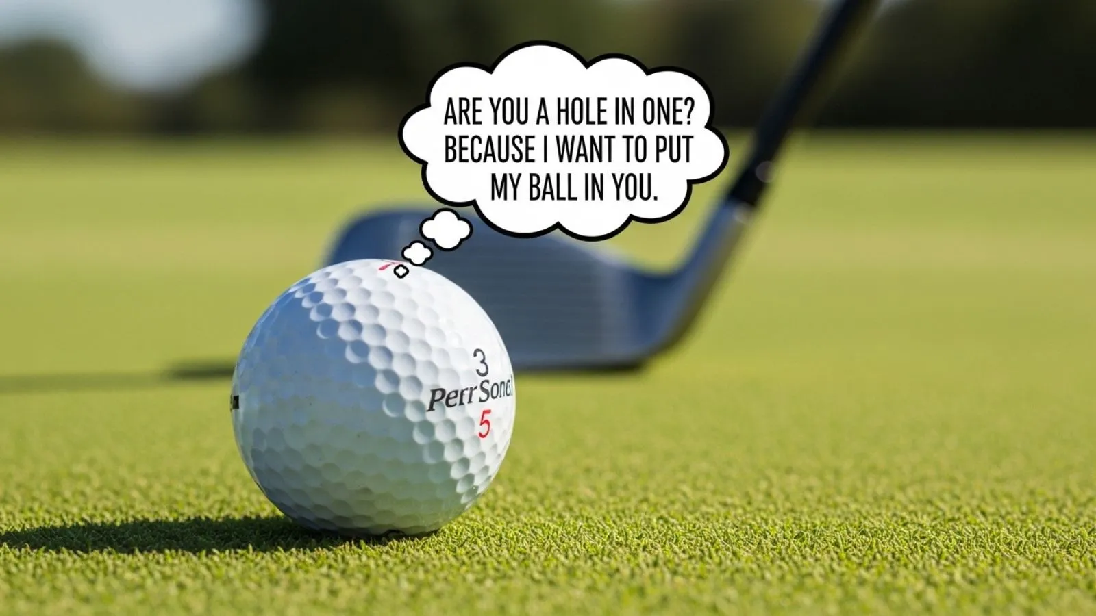 Golf Pick Up Line