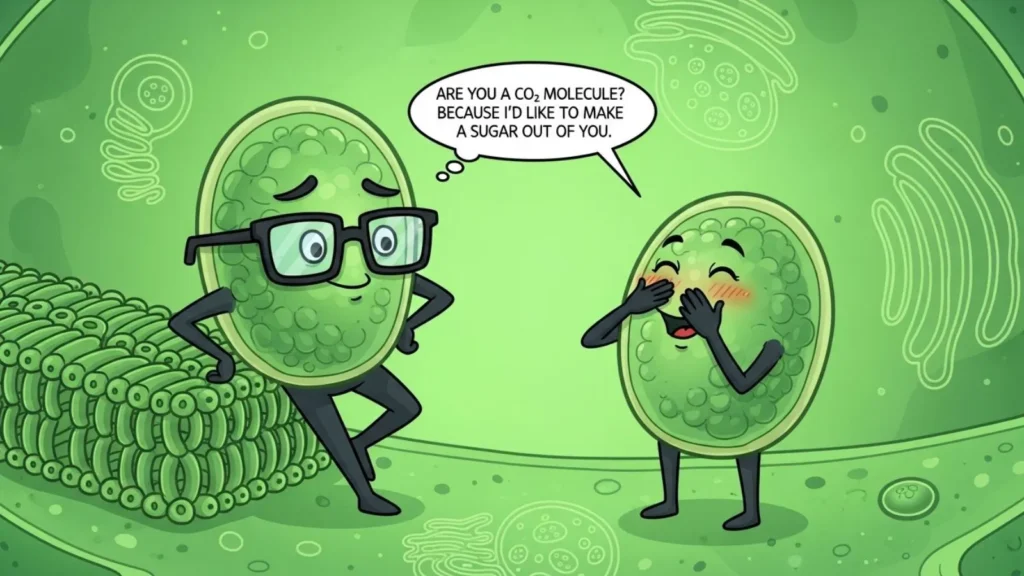 Nerdy Chloroplast Pick Up Lines